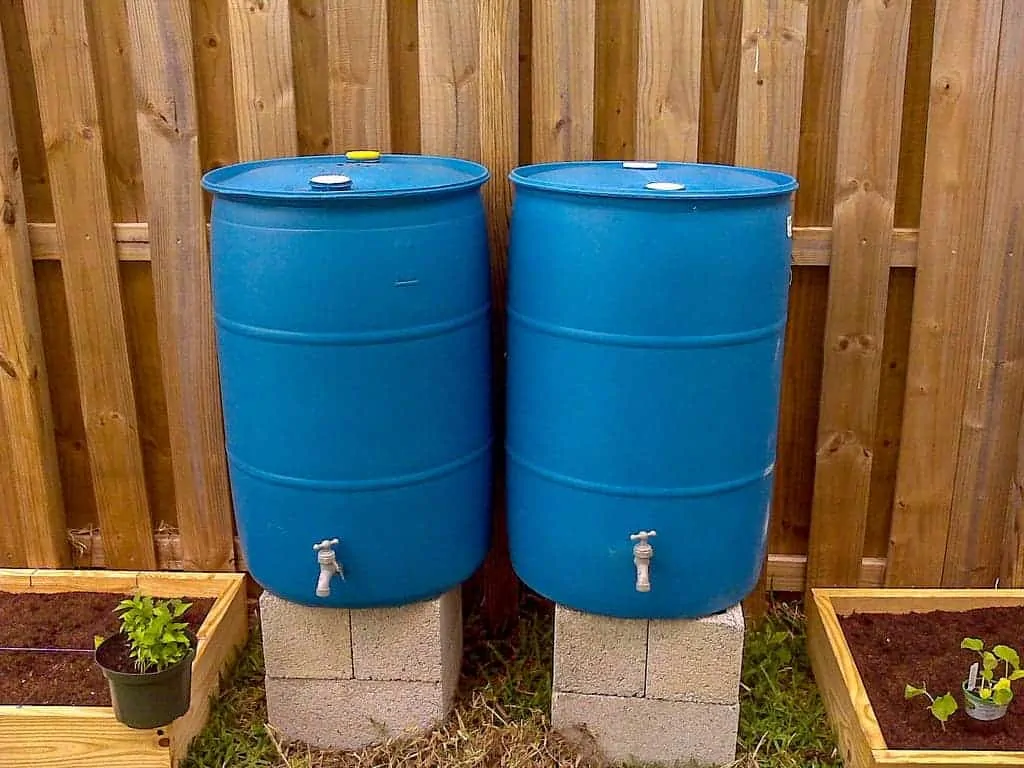 History of Blue Plastic Barrels - BlueBarrel Rainwater