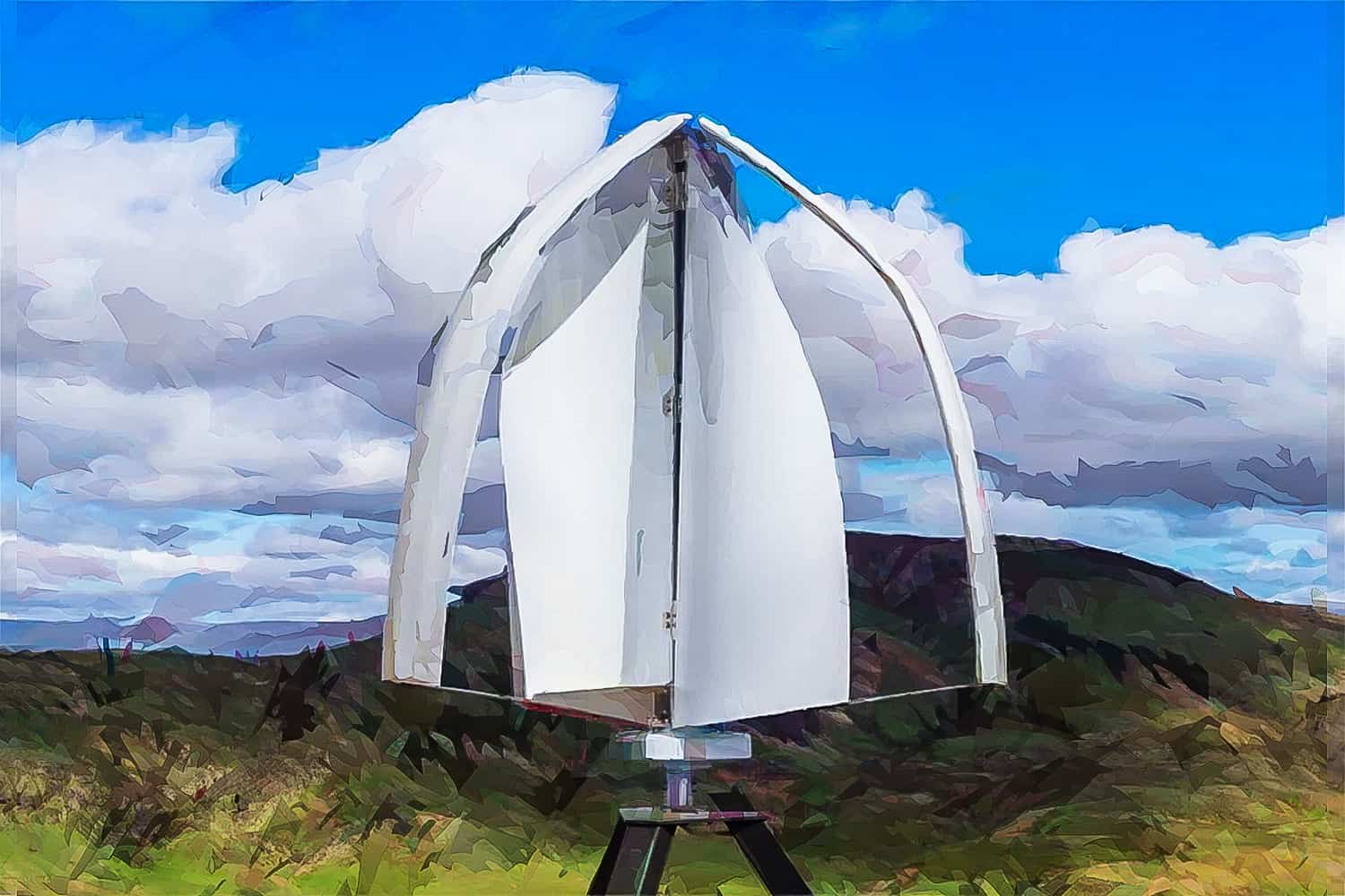 Featured image for “Icewind Turbine – Omnidirectional Off-Grid Wind Turbine”